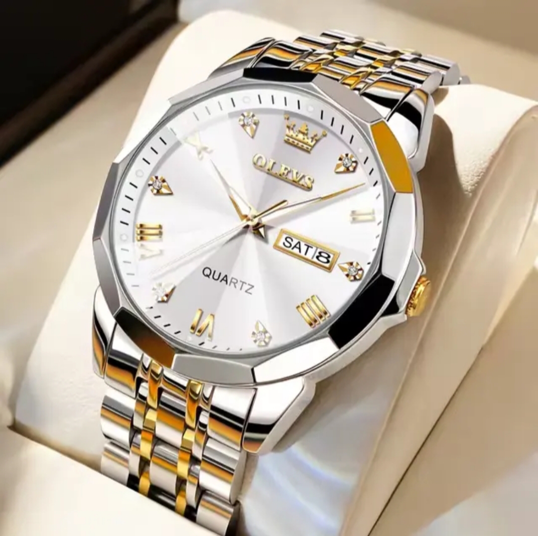 Olevs 9931 Watch Toton Silver