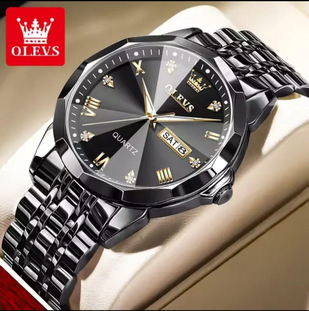 Olevs 9931 Watch Black