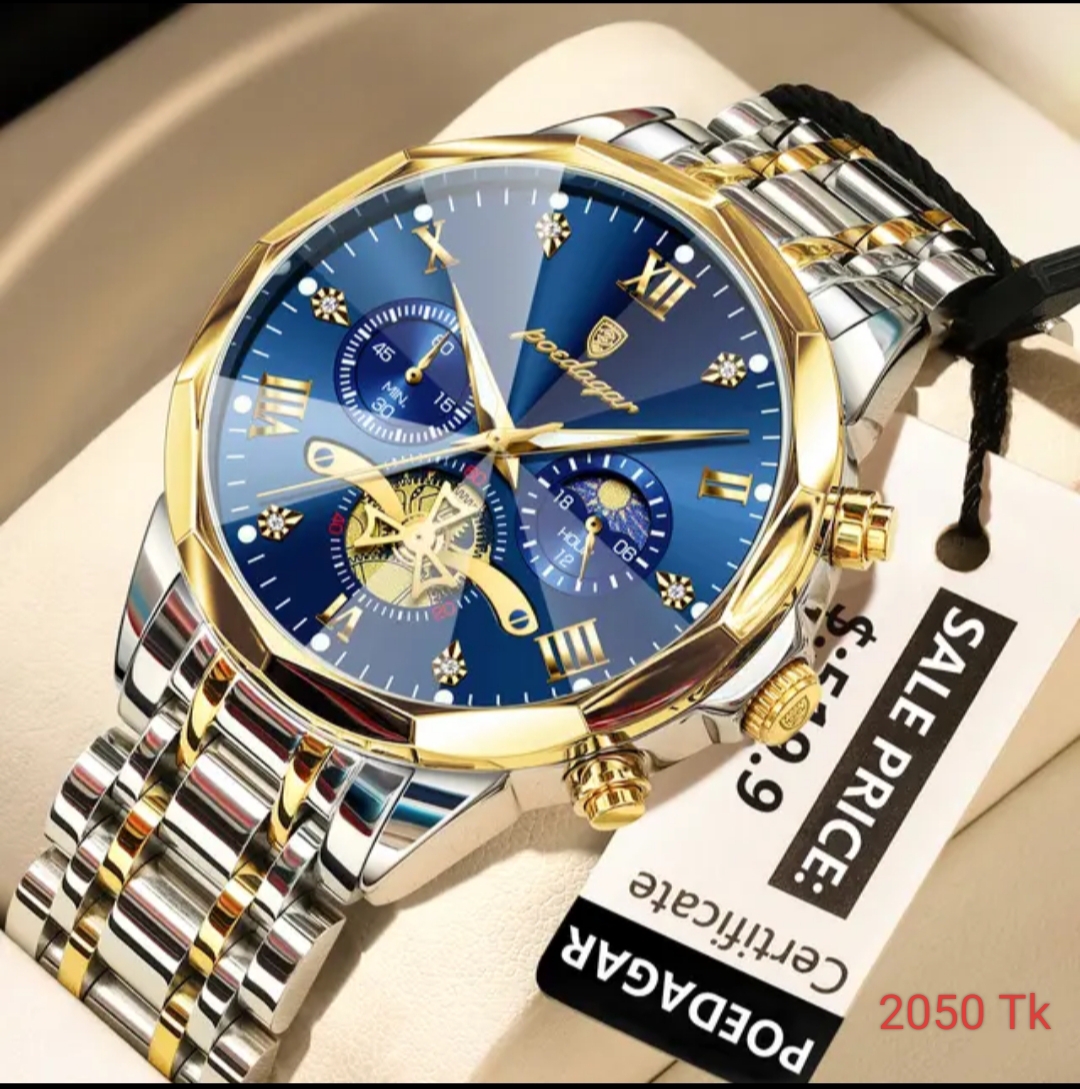 Poedagar 938 Watch Toton Blue
