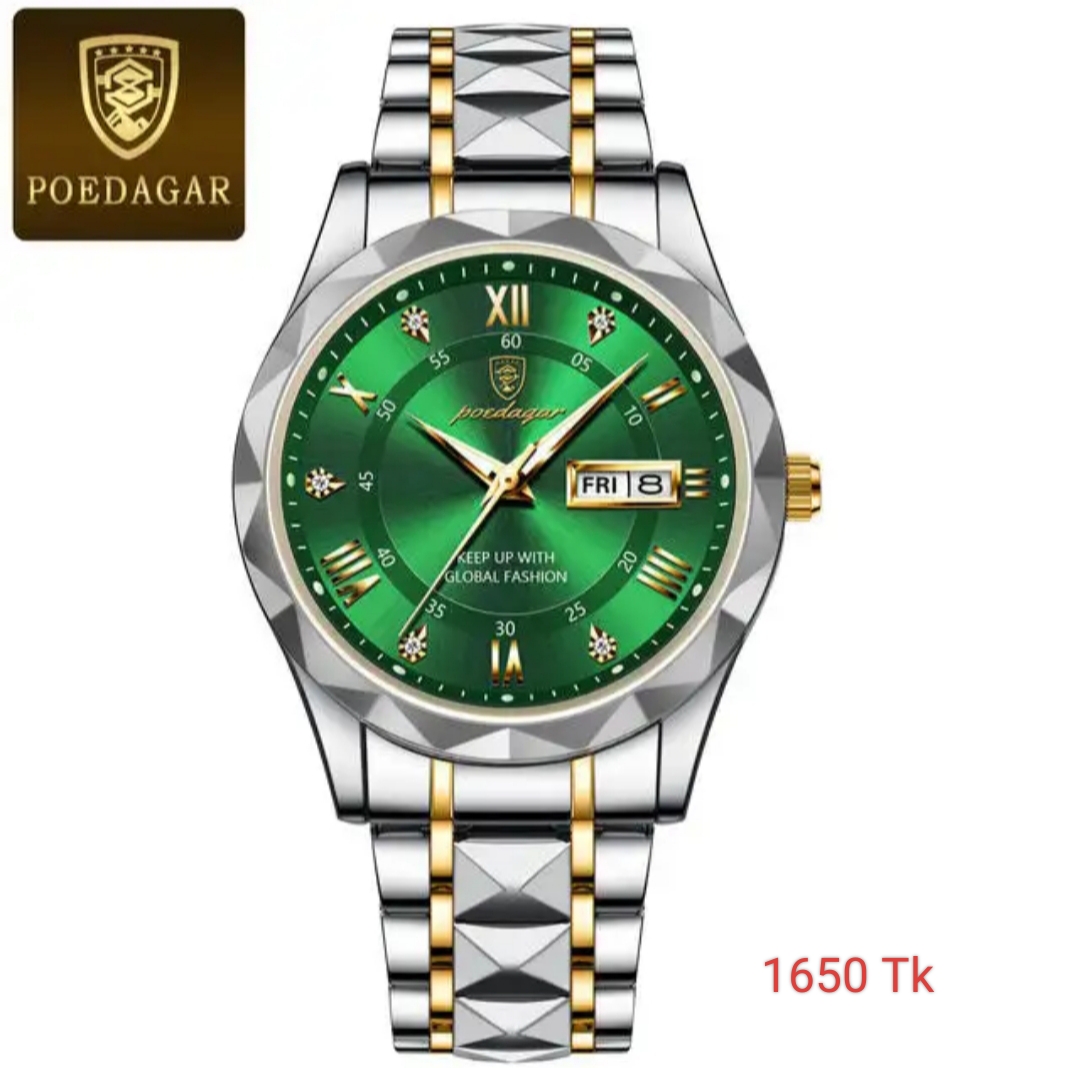 Poedagar 615 Watch Toton green