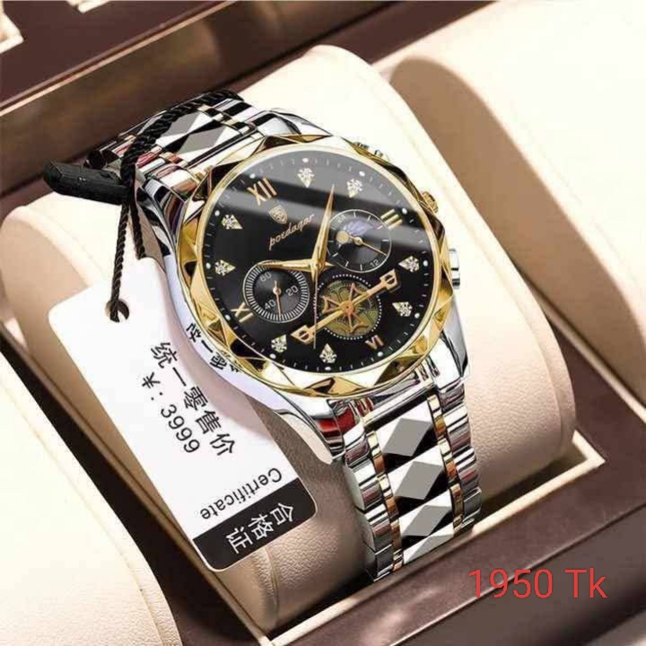 Poedagar 996 Watch Toton Bluck