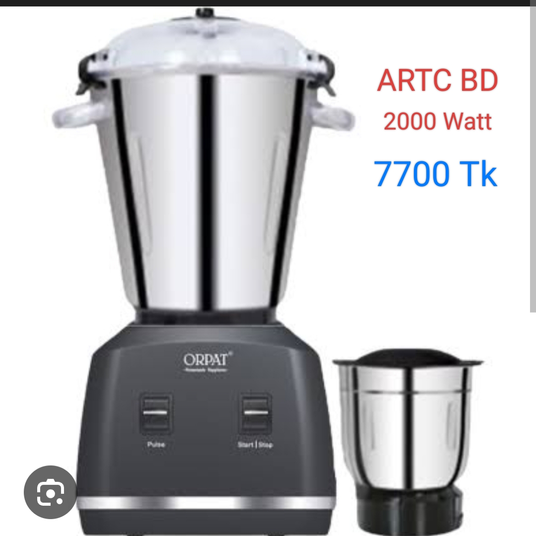 Orpat Mixer grinder 2000 Watt