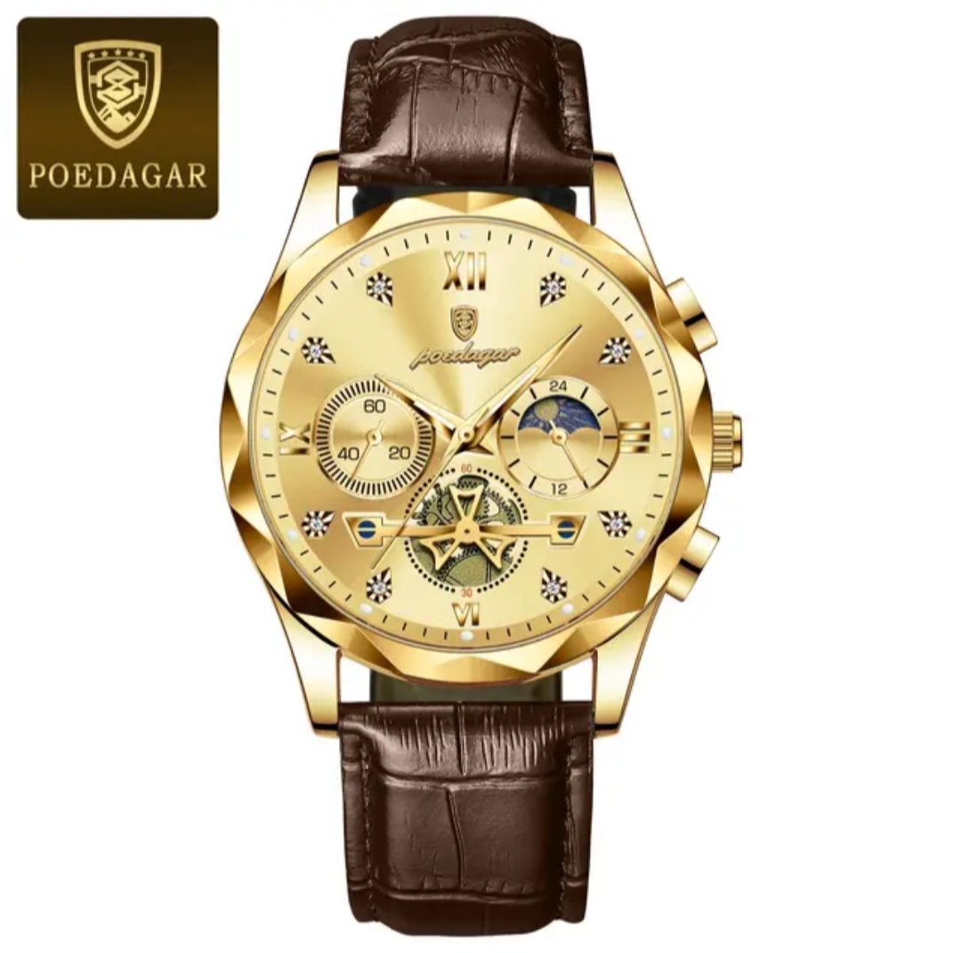 Poedagar M996 L Watch golden