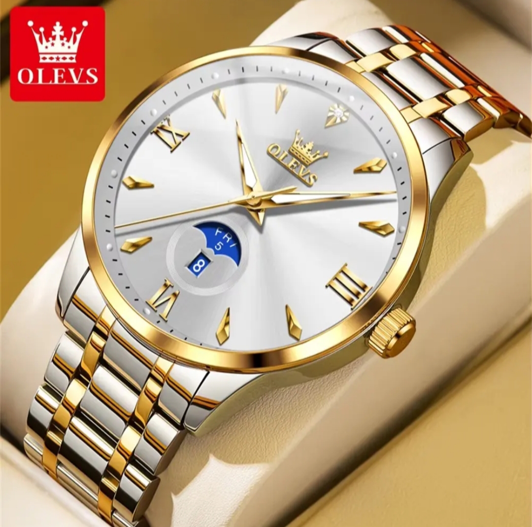 Olevs 3646 Watch Toton white