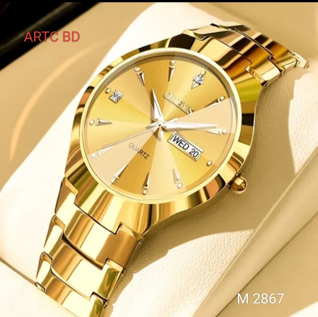 Olevs 2867 Watch Golden